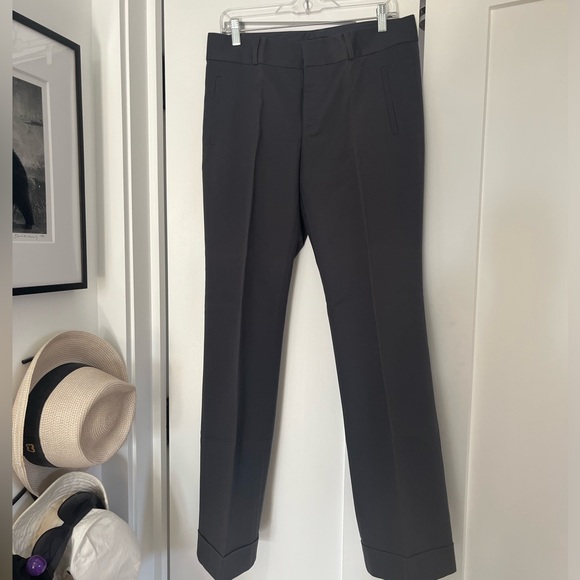 Banana Republic Martin Fit Grey Trouser no. 718 stretch size 10 - Picture 1 of 17